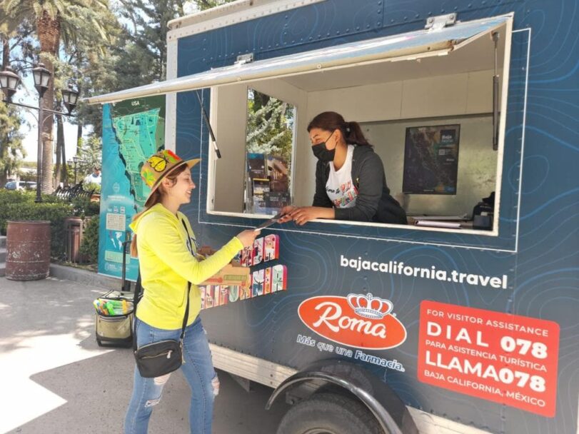 PROMUEVEN ESTUDIANTES DE CONALEP TECATE EL TURISMO EN EL MUNICIPIO 