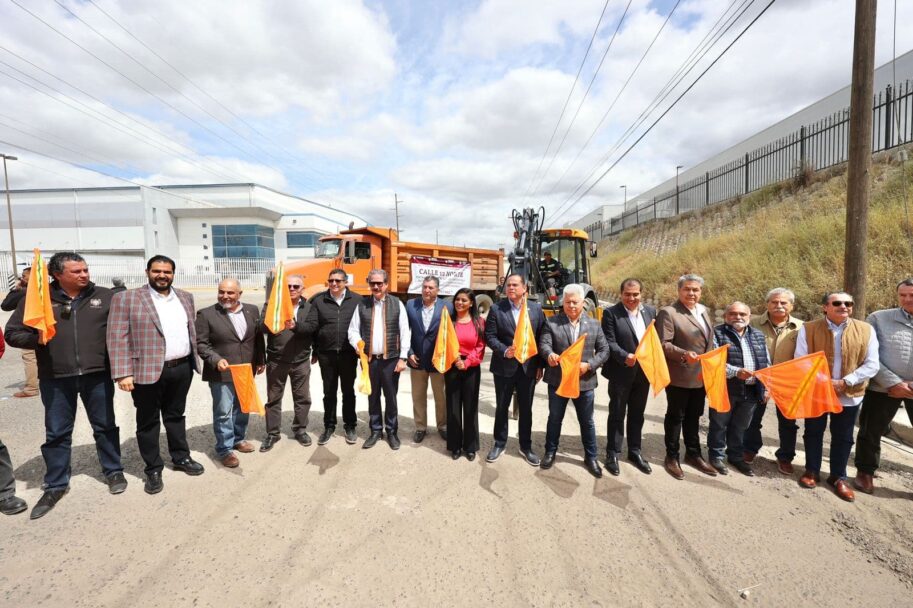 INICIÓ RECONSTRUCCIÓN DE LA CALLE 12 EN ZONA INDUSTRIAL DE TIJUANA