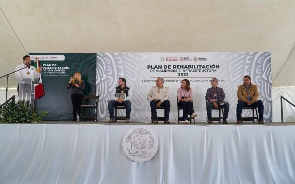 INVERTIRÁN MÁS DE MIL 200 MDP EN 118 OBRAS VIALES EN ENSENADA
