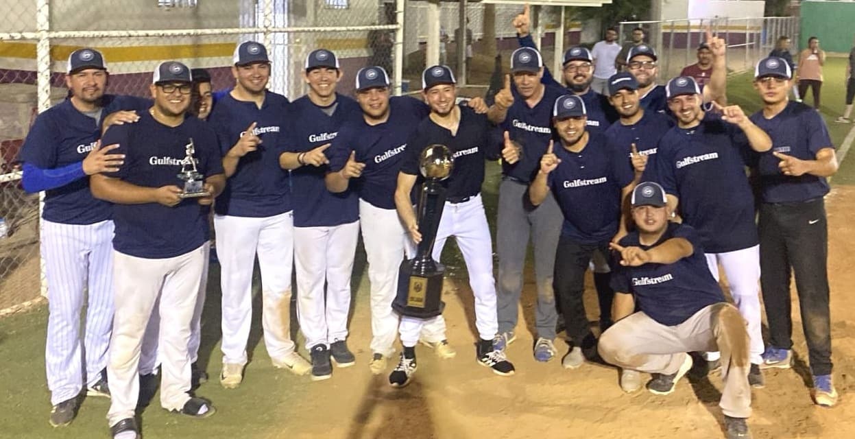 ES GULFSTREAM CAMPEÓN DE SOFTBOL EN LOS 29 JUEGOS DEPORTIVOS DE INDEX MEXICALI