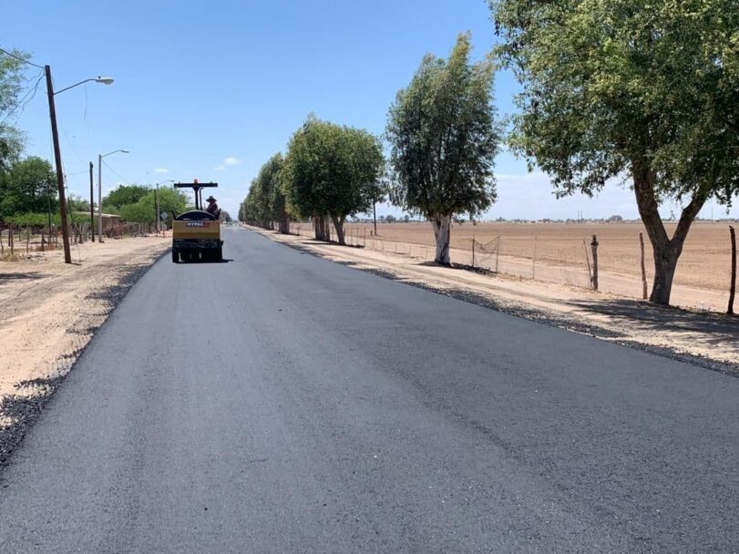 AVANZA REHABILITACIÓN DE CARRETERAS EN EL VALLE DE MEXICALI