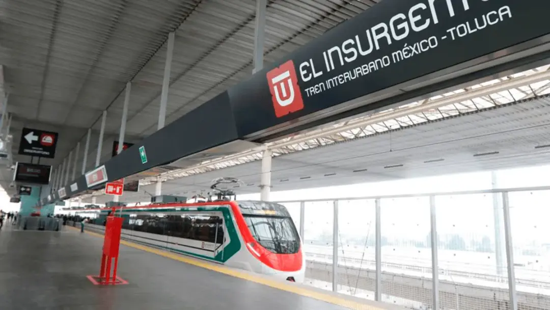 Inauguraron el primer tramo del Tren Interurbano México-Toluca