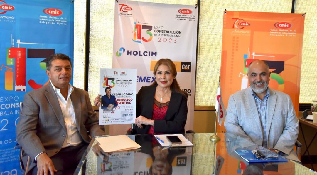 PRESENTAN EN CDT DETALLES DE LA “EXPO CONSTRUCCIÓN INTERNACIONAL BC 2023”