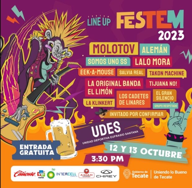 Invitan al festival gastromusicultural FESTEM en Tecate