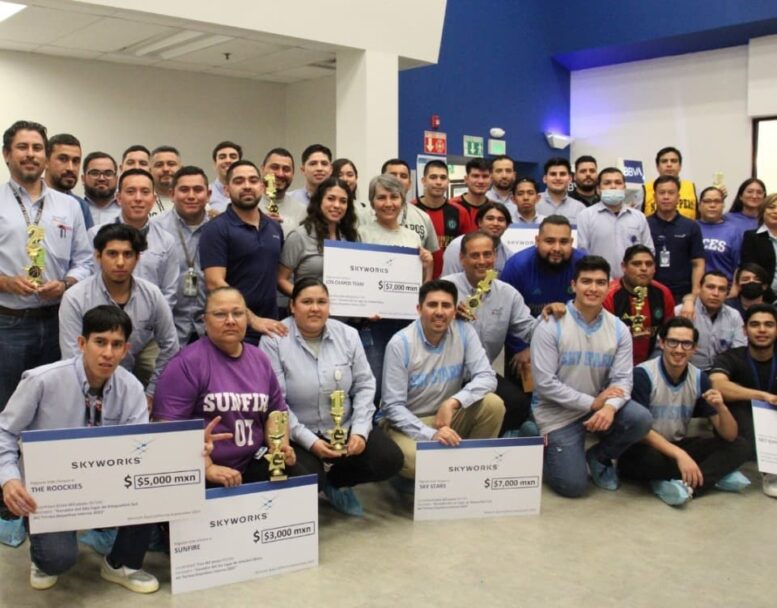 Premió Skyworks a los ganadores de los torneos deportivos 2023
