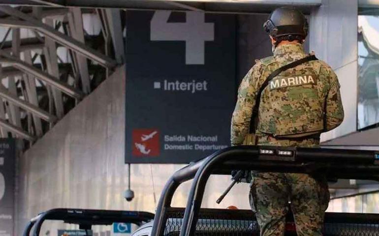 Reporta SEMAR más de 13 mil acciones en AICM en septiembre