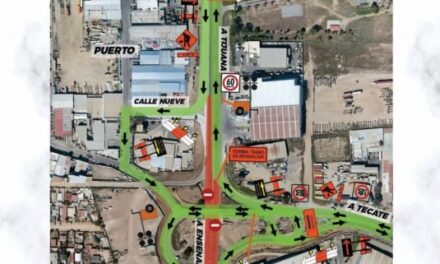 Informa SIDURT sobre ruta de desvío para jueves y viernes en Nodo El Sauzal