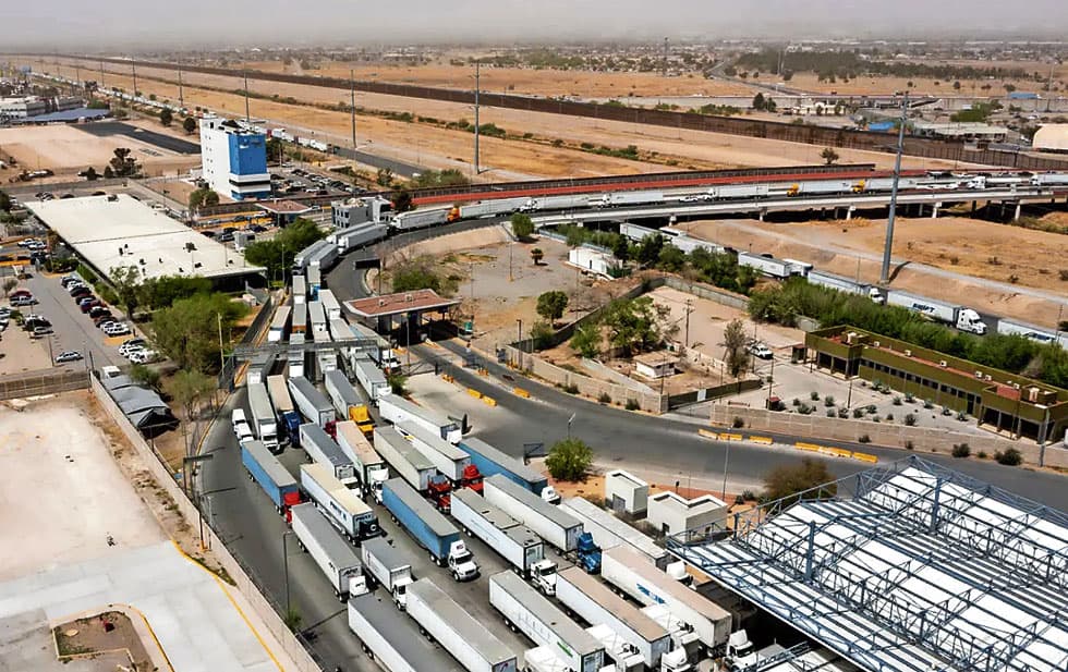 Prevé CANACAR impacto por mil 900 mdd en frontera norte