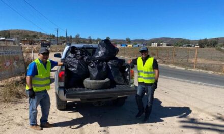 Van por más de 13.3 toneladas de basura en el Valle de Guadalupe