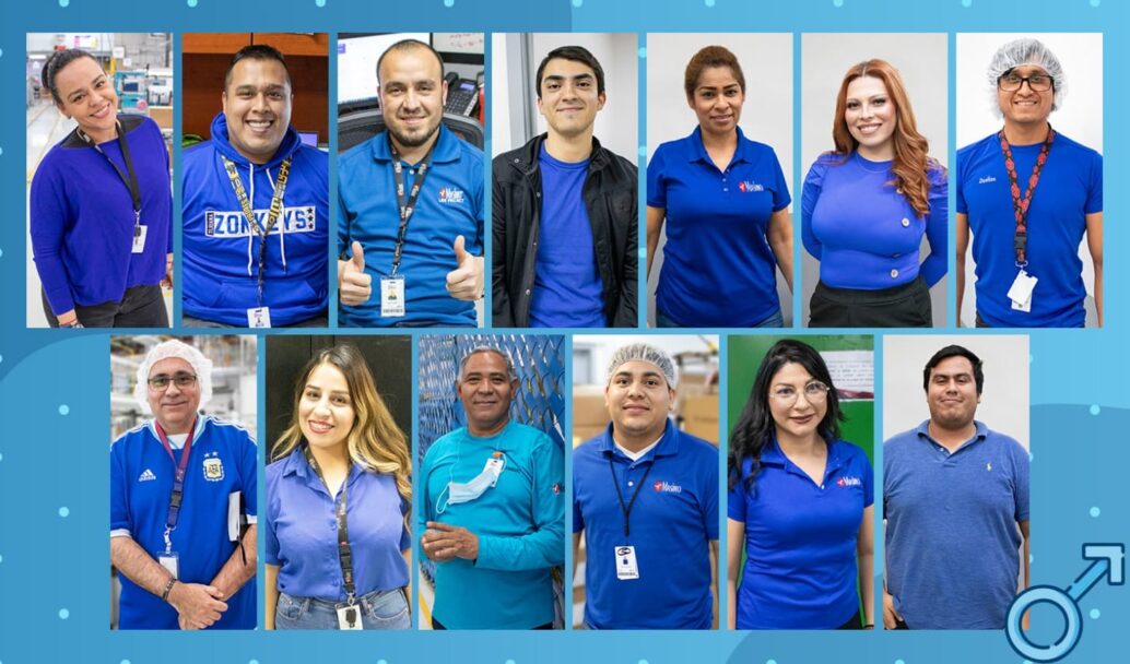Vistieron de azul en Masimo para conmemorar el día del hombre