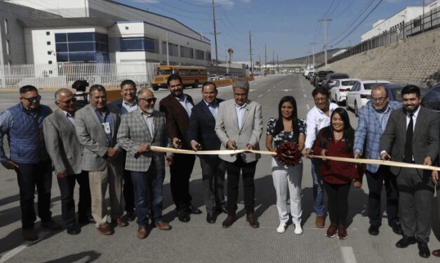 Reconoció AIMO obras municipales en la zona industrial de Otay