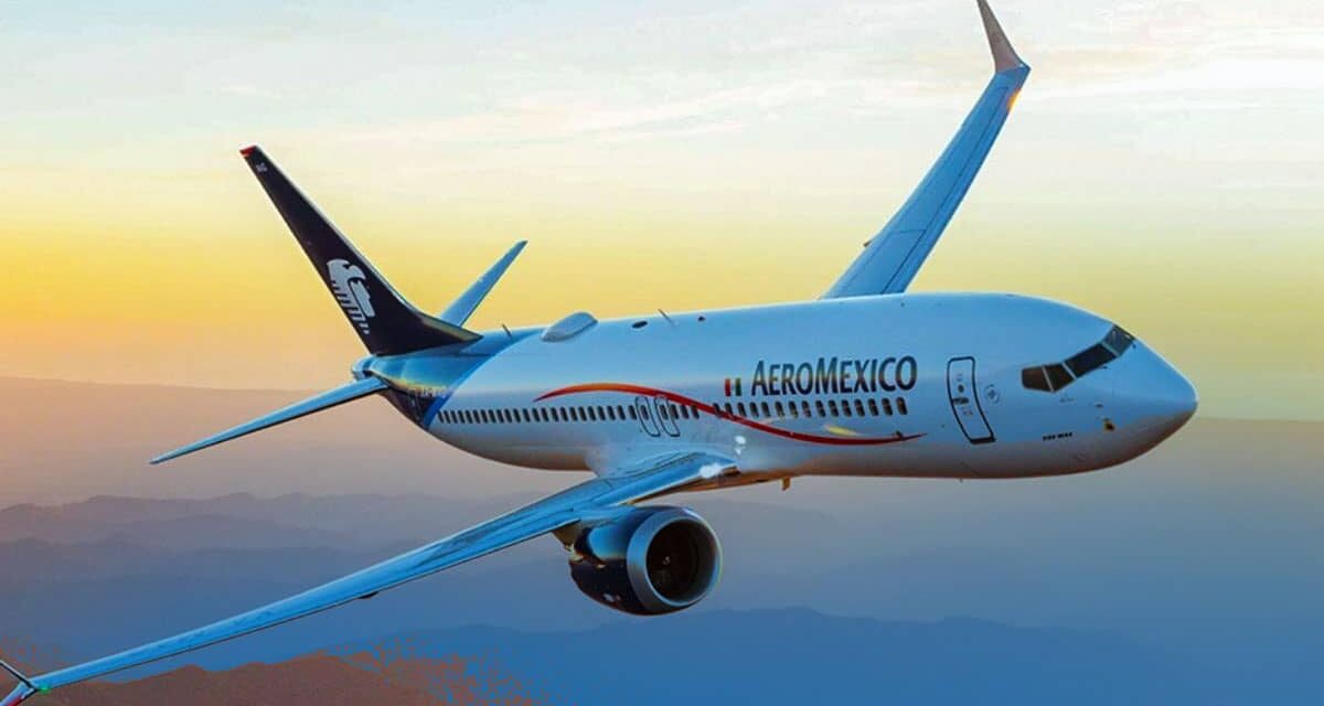 Ocupa Aeroméxico el 5to lugar como la aerolínea más puntual del mundo