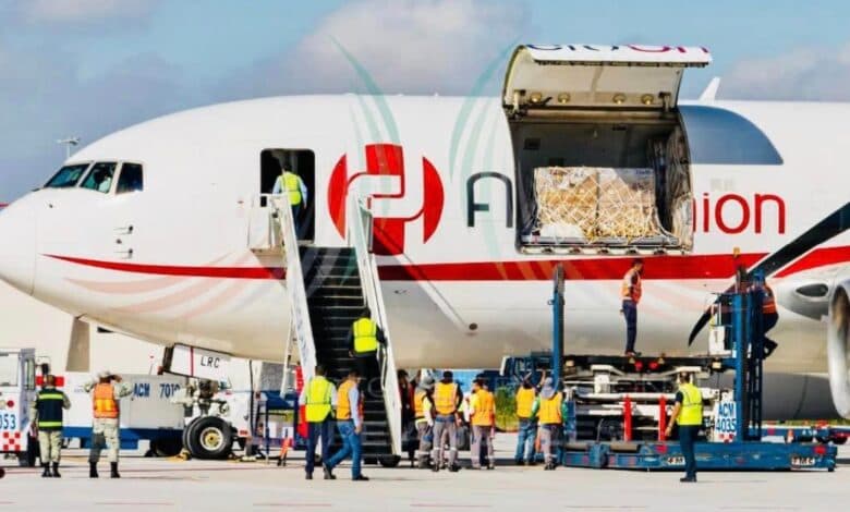 Se ubica AIFA en 3er lugar en la recepción de carga