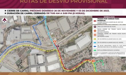 Cerrarán el nodo Alamar Terán Terán el 26 de noviembre y 3 de diciembre