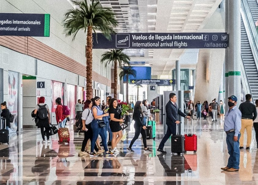 Movilizó AIFA 2.6 millones de pasajeros en 2023