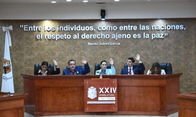 Aprobó Congreso de BC el paquete económico 2024