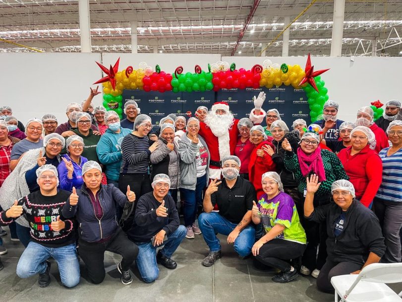 Gozaron en Fooprint una emocionante Rifa de Fin de Año