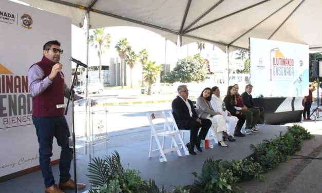 Presentaron “Iluminando Ensenada, por tu Bienestar”