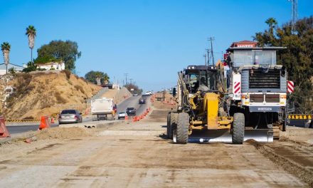 Registra avance del 92% modernización del tramo carretero Chapultepec-Maneadero