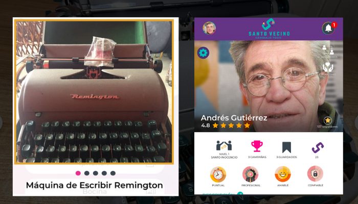 Resurge una máquina de escribir para tejer historias a través del tiempo