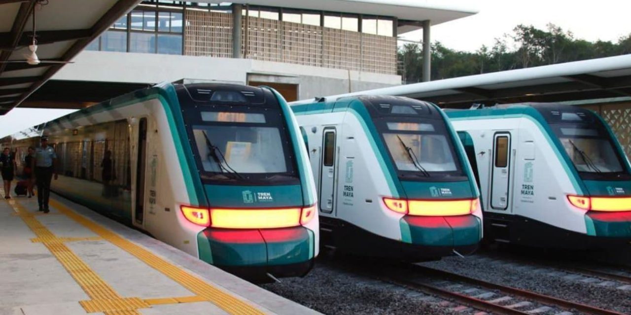 Inauguró AMLO el 1er tramo del Tren Maya