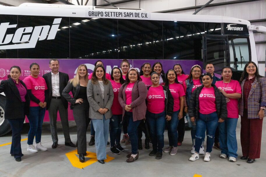 Apoyarán mujeres al volante la movilidad de BC