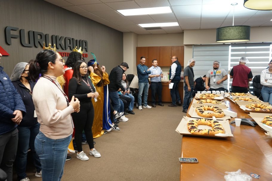 Celebraron a lo grande el Día de Reyes en Furukawa Automotive