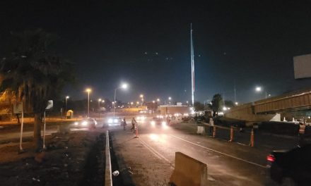 Reestablecen circulación en Río Nuevo a la altura de eje central en Mexicali