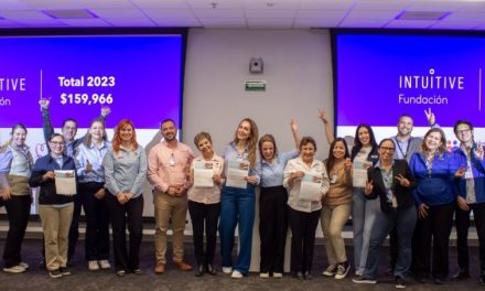 Cumple Intuitive con su labor social en apoyo a la comunidad