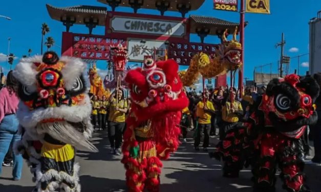 Disfrutaron mexicalenses espectacular festejo del Año Nuevo Chino