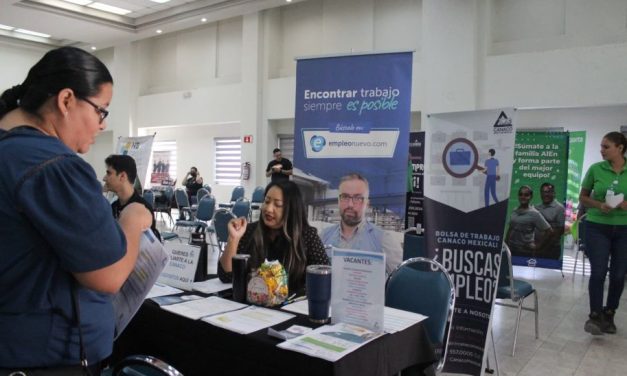 Ofertarán 800 vacantes en feria del empleo en CANACO Mexicali