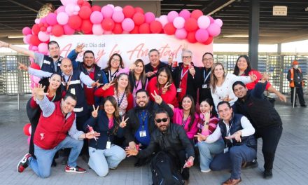 Pintan de rojo y rosa para festejar San Valentín