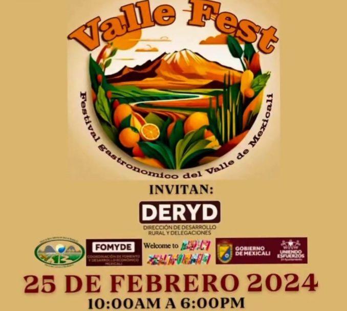 Disfrutarán mexicalenses del primer Valle Fest 2024