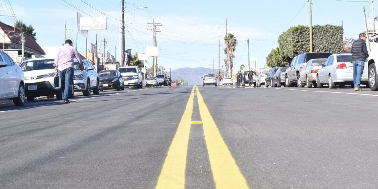 Han ejercido 108 mdp en 62 obras viales de Ensenada