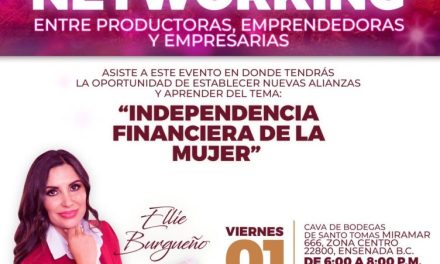Invita SADERBC a mujeres a encuentro de networking en Ensenada