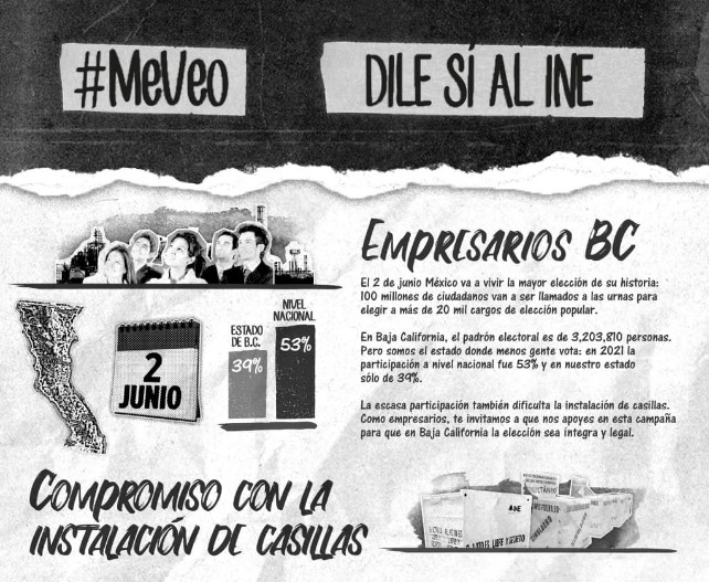 Se suma COPARMEX Mexicali a la campaña #MeVeo