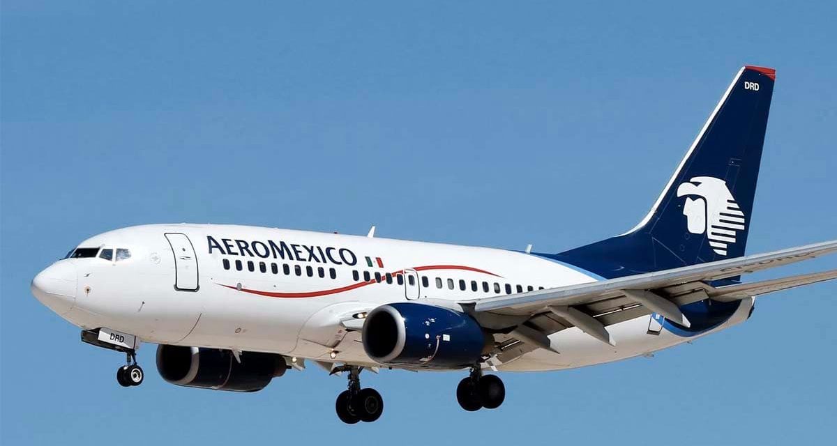 Volaron 3.8 millones de pasajeros con Aeroméxico en el 1er bimestre