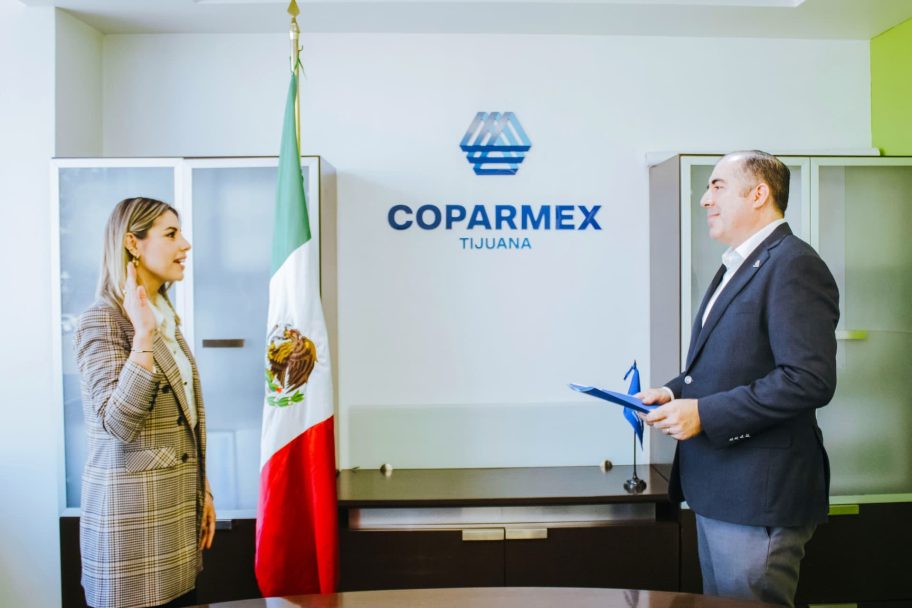 Asumió Fernanda Mena la dirección de COPARMEX Tijuana