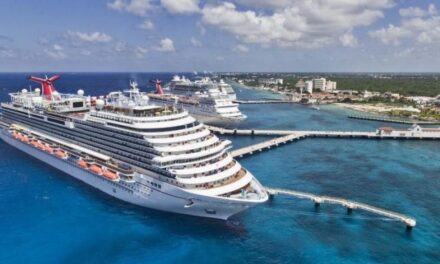 Arribaron 3 millones de cruceristas a México en el 1er trimestre