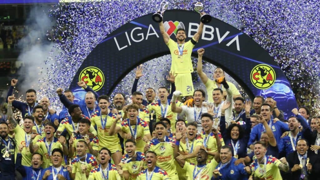 Subieron hasta 4.8% las acciones del América tras el bicampeonato