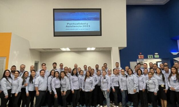 Reconoció Skyworks a colaboradores de puntualidad y asistencia perfecta