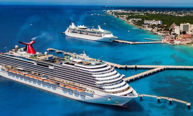 Arribaron a México 3 millones de cruceristas en 1er cuatrimestre