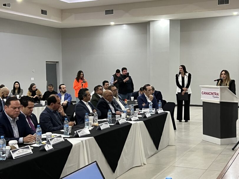 Celebra Canacintra Tijuana elección de primera presidenta en México