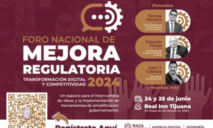 Promueven en BC la mejora regulatoria, transformación digital y competitividad