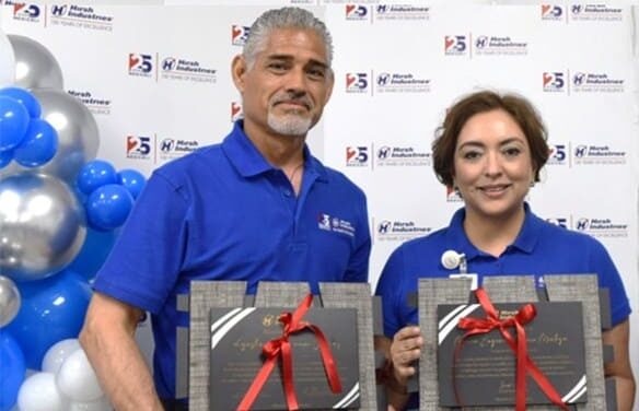 Reconoce Hirsh Industries la lealtad de sus colaboradores