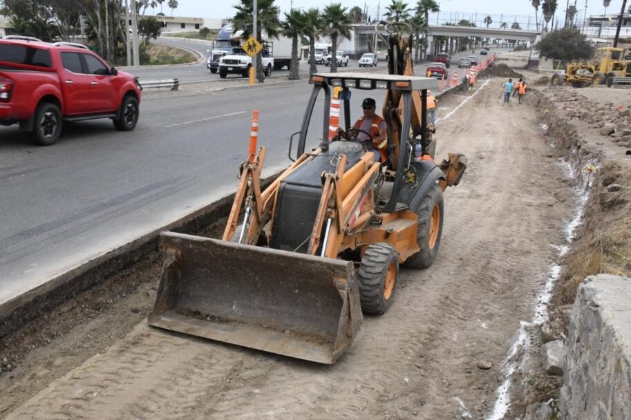 Anuncian construcción de tercer carril a la altura del nodo CICESE-UABC