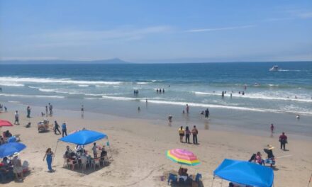 Aumentó afluencia a playas de Ensenada
