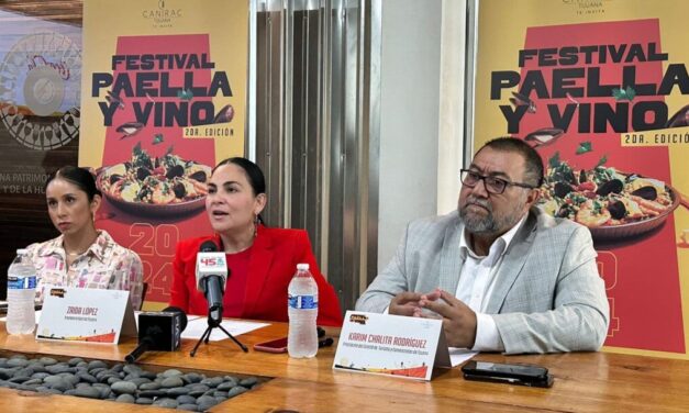 Presentó CANIRAC 2da edición del Festival Paella y Vino de Tijuana