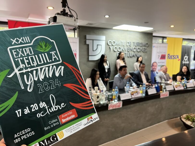 Invitan a la “XXIII Expo Tequila Tijuana 2024” en la Avenida Revolución
