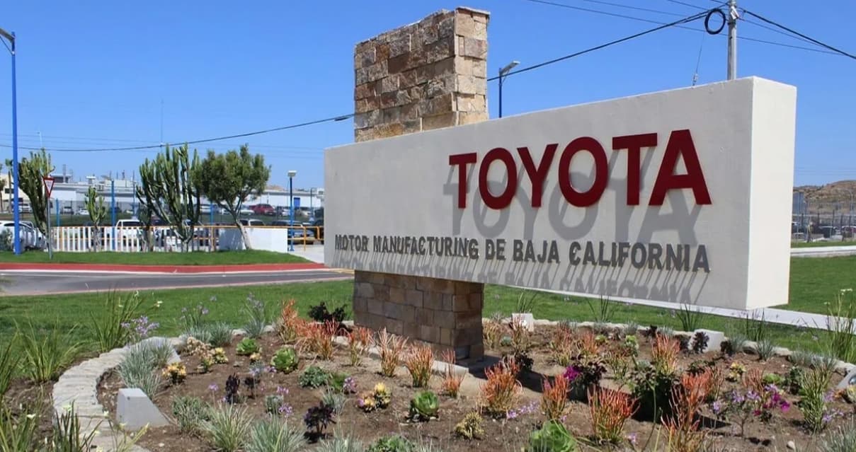 Invertirá Toyota 336 mdd en BC por expansión